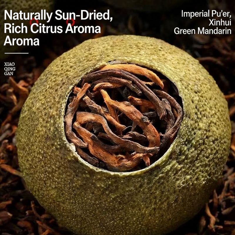 Xinhui Authentic Small Green Orange Pu-erh Tea - Premium Gift Box