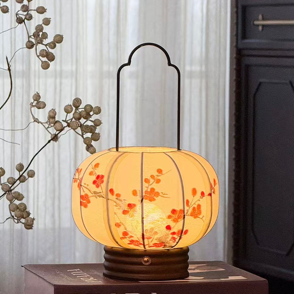 Song Dynasty Aesthetic Ambient Table Lamp – Elegant New Chinese-Style Lighting