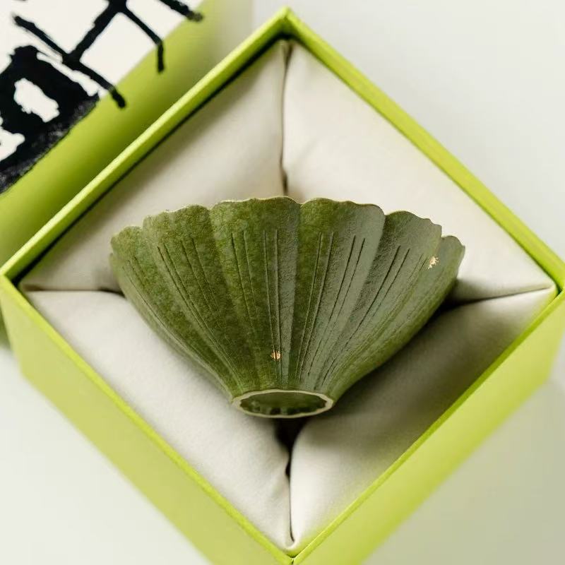 Premium Ceramic Kung Fu Tea Cup – Elegant Personal Tea Vessel