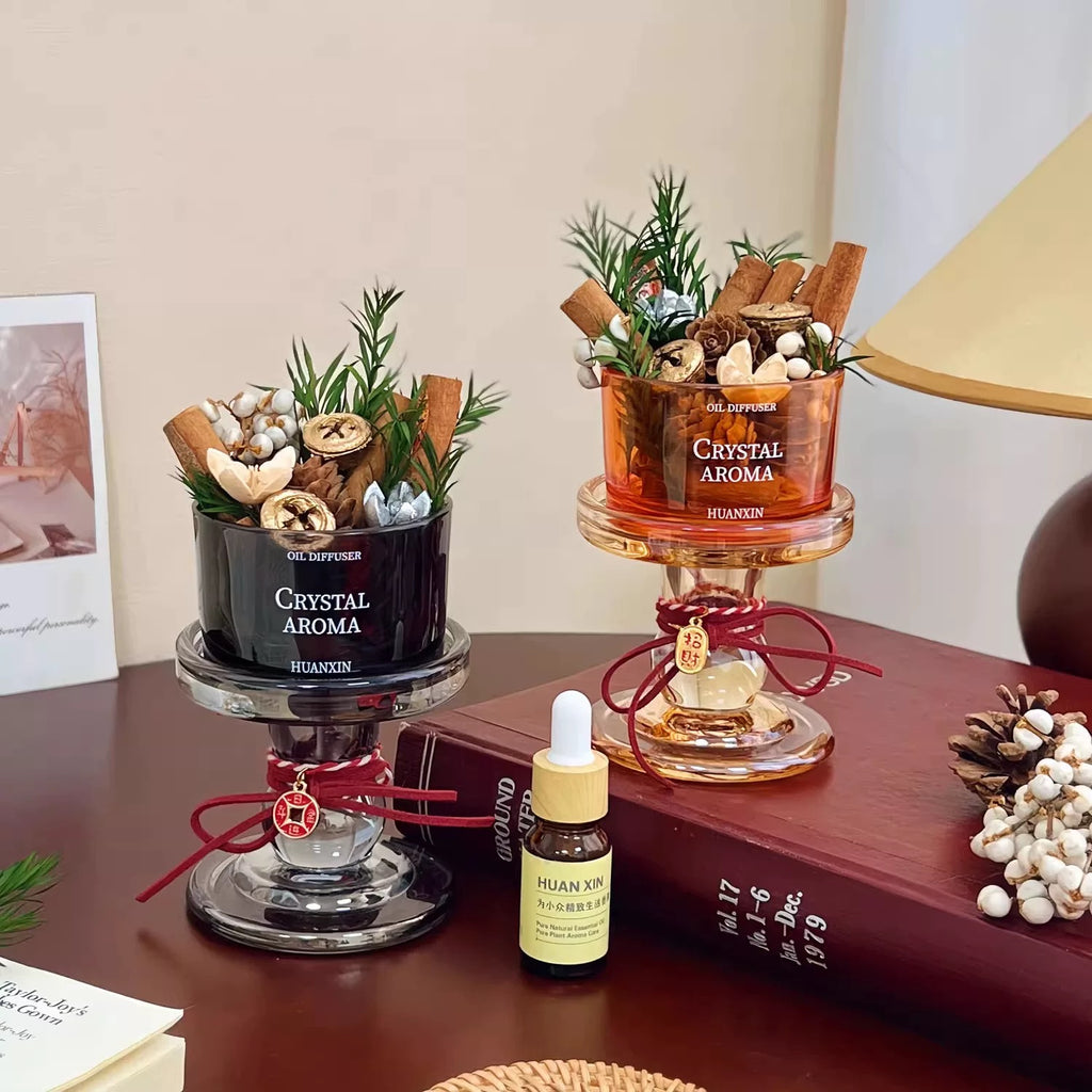 Cinnamon & Dried Flower DIY Reed Diffuser Set – Prosperity Home Deco