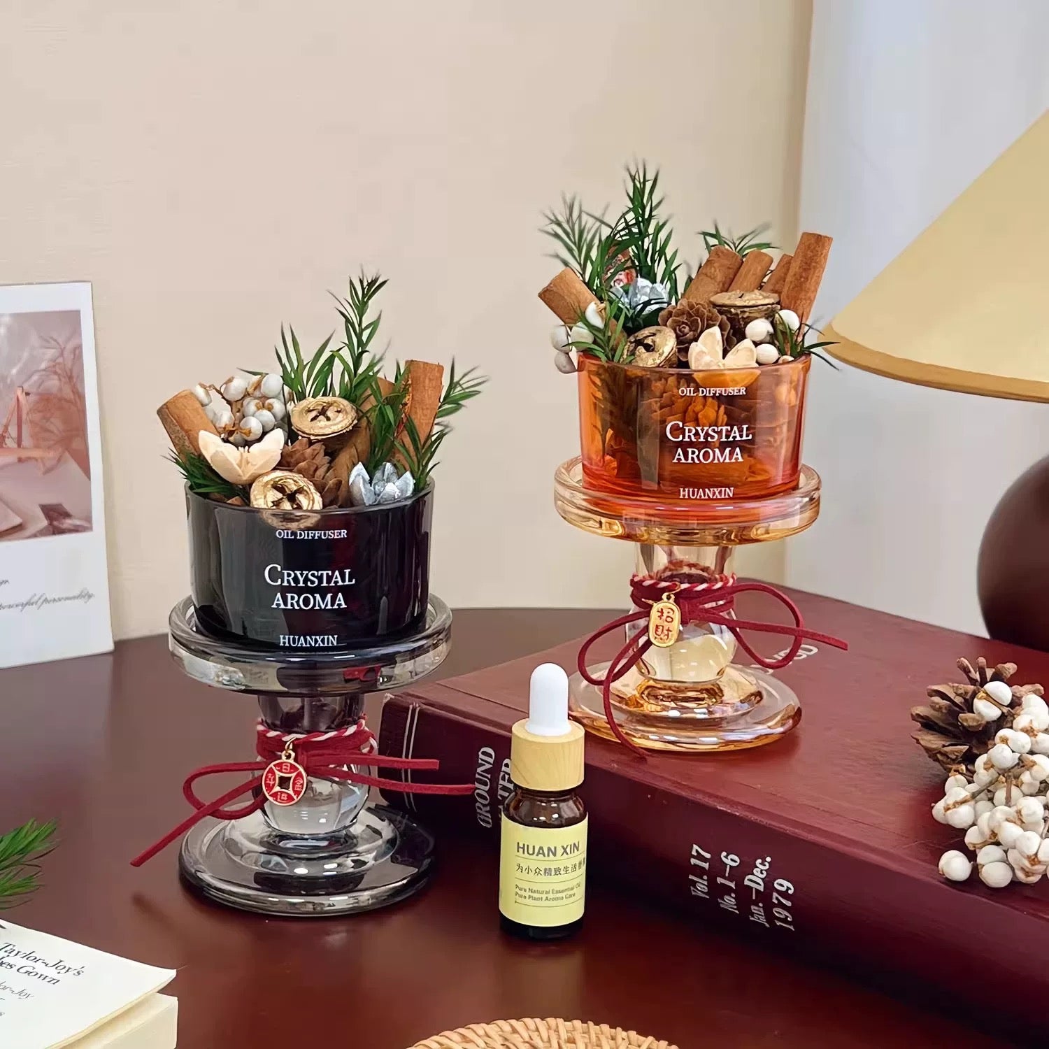 Cinnamon & Dried Flower DIY Reed Diffuser Set – Prosperity Home Deco